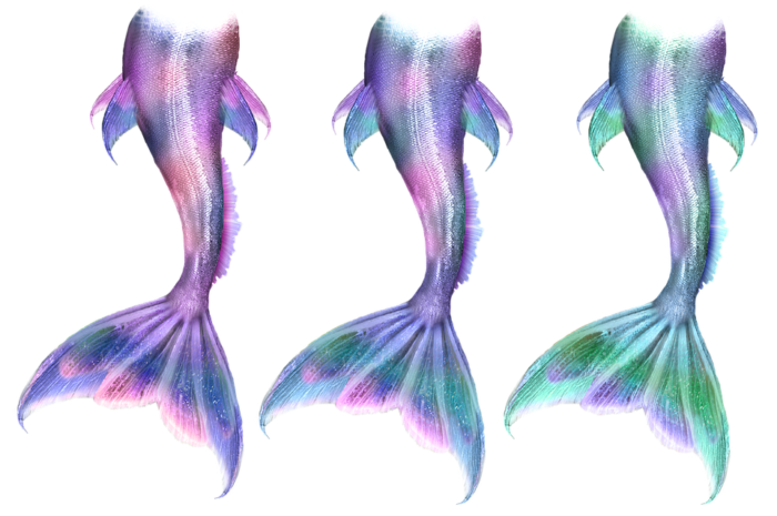 Meerjungfrauenschwanz
